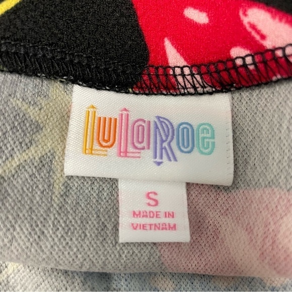 NWT LulaRoe Cassie Skirt Space Ships Size Small - Picture 4 of 5